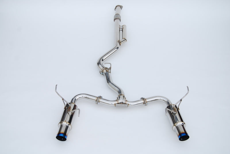 Invidia 2022+ Subaru WRX N1 Twin Outlet Single Layer Tip Cat-Back Exhaust Catback Invidia