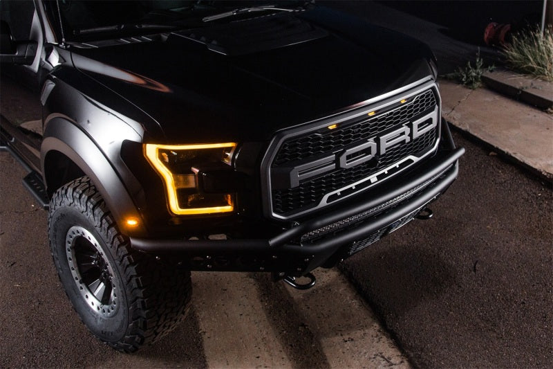 Addictive Desert Designs 17-18 Ford F-150 Raptor Stealth R Front Bumper Bumpers - Steel Addictive Desert Designs
