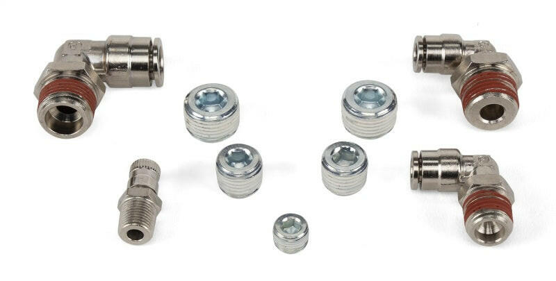 Air Lift Fitting Pack For FLO Tanks 15218/15224/15228 With 1/4in or 3/8in Lines Fittings Air Lift