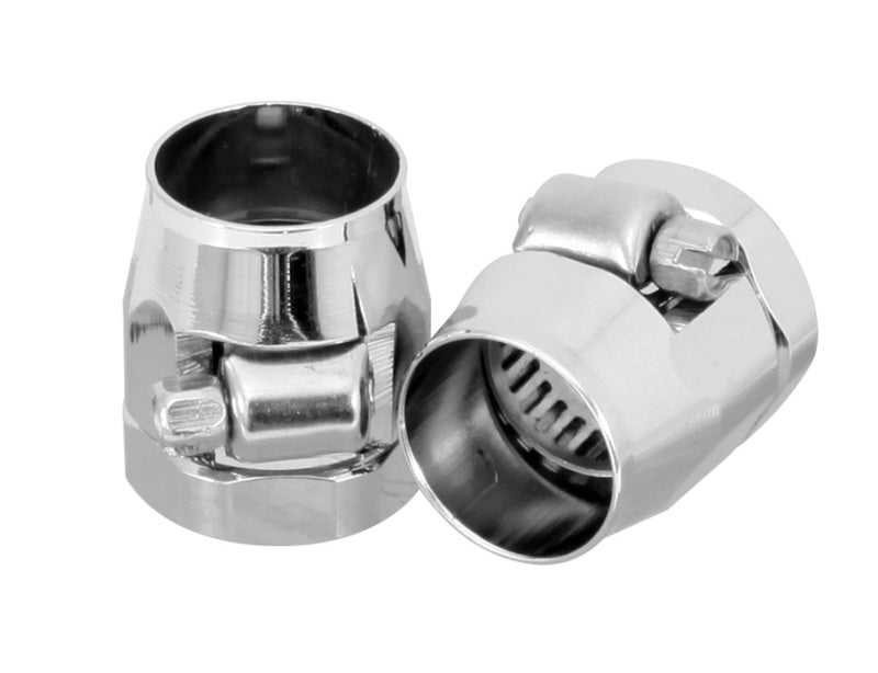 Spectre Magna-Clamp Hose Clamps 3/8in. (2 Pack) - Chrome Clamps Spectre