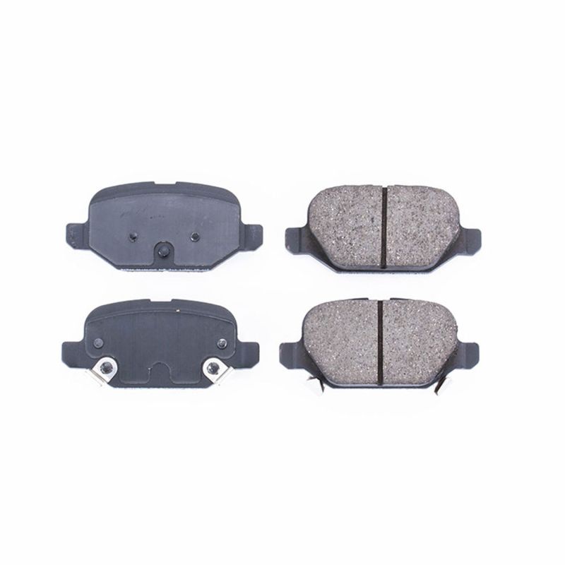 Power Stop 13-17 Fiat 500 Rear Z16 Evolution Ceramic Brake Pads Brake Pads - OE PowerStop