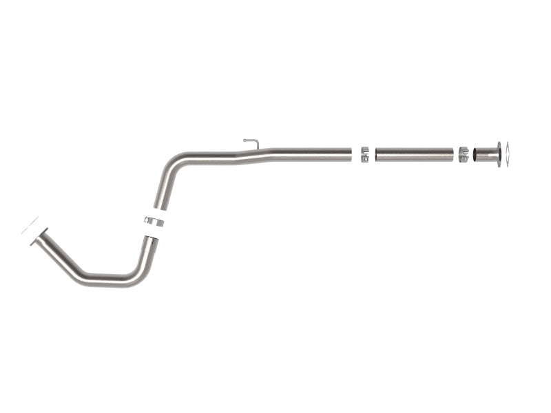 aFe Takeda 3 IN 304 Stainless Steel Mid-Pipe Hyundai Elantra N 22-23 L4-2.0L (t) X Pipes aFe