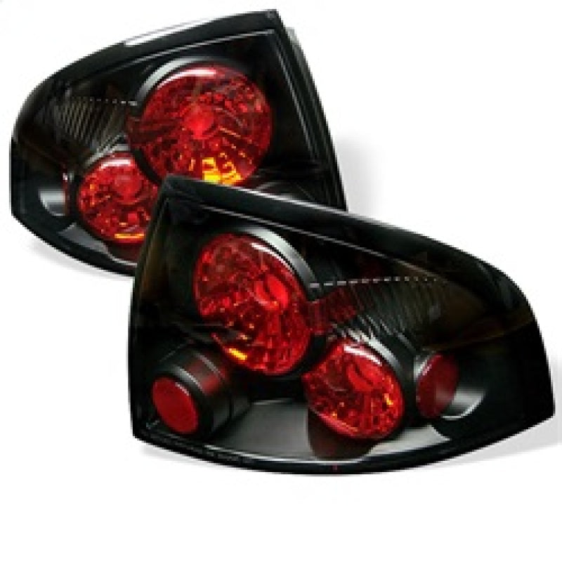 Spyder Nissan Sentra 00-03 Euro Style Tail Lights Black ALT-YD-NS00-BK Tail Lights SPYDER