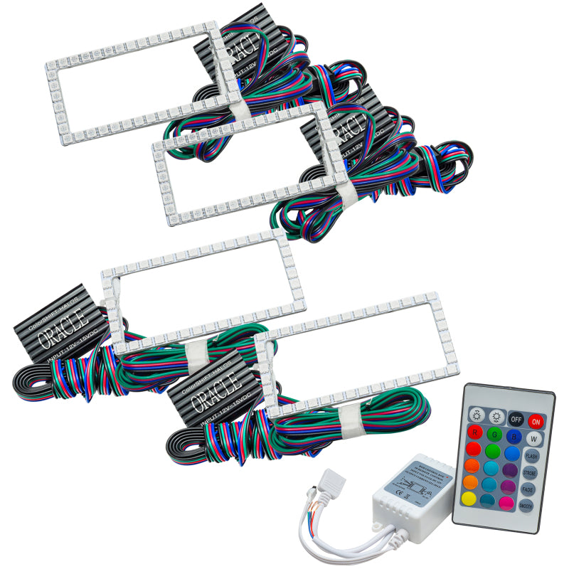 Oracle Ford F-150 15-17 Projector Headlight Halo Kit - ColorSHIFT w/ Simple Controller Headlights ORACLE Lighting