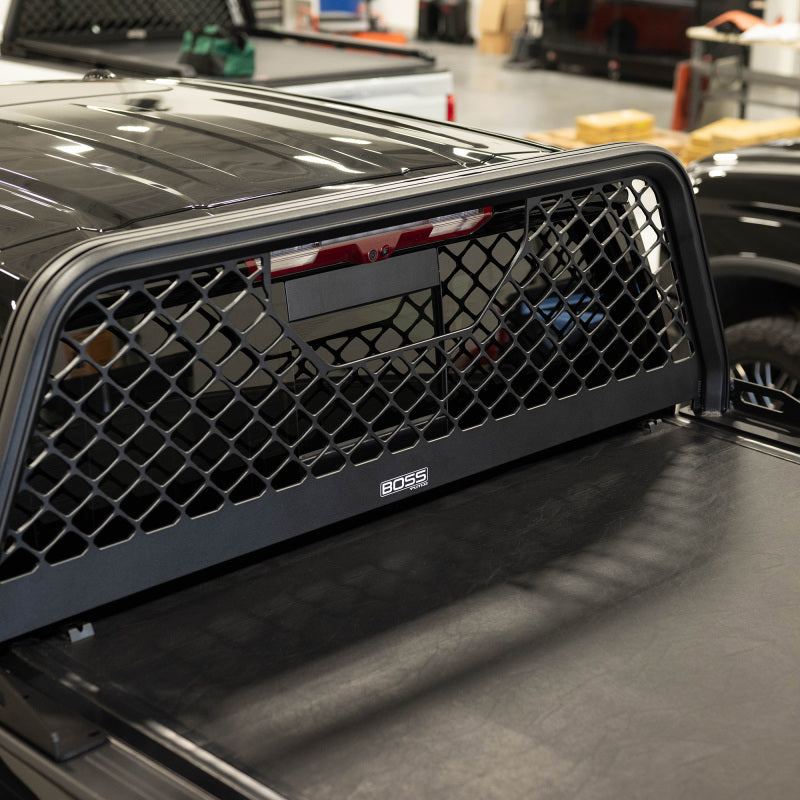 Putco 20-24 Chevrolet Silverado 1500 / 20-24 GMC Sierra 1500 Boss Headache Rack - Black Headache Racks Putco