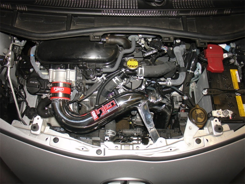 Injen 12 Scion iQ 1.3L 4cyl Polished Cold Air Intake w/ MR Technology Cold Air Intakes Injen
