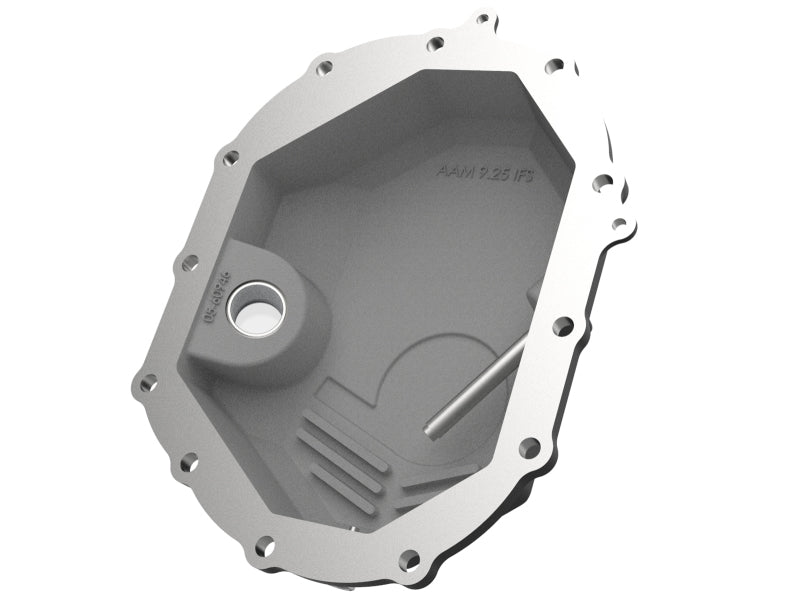 AFE Power 11-18 GM 2500-3500 AAM 9.25 Axle Front Differential Cover Black Machined Street Series Diff Covers aFe