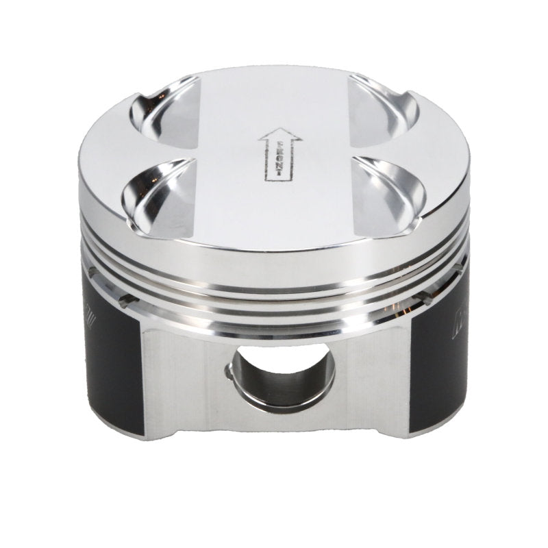 Manley 16+ Nissan VR30DDTT 86mm Bore 10:1 CR -3.5cc Dome Flat Top E/D Piston w/ Rings (SINGLE) Pistons - Forged - Single Manley Performance