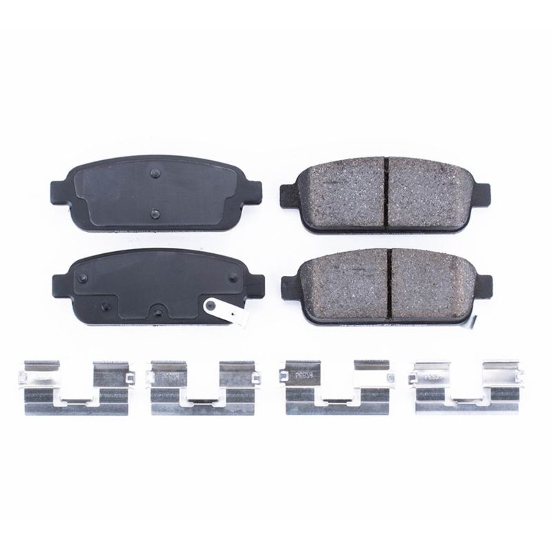 Power Stop 16-19 Buick Cascada Rear Z17 Evolution Ceramic Brake Pads w/Hardware Brake Pads - OE PowerStop