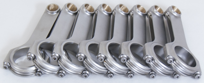 Eagle Chevrolet Big Block 6.660in Length ARP 2000 Bolts Forged 4340 Steel H-Beam Rods - Set of 8 Connecting Rods - 8Cyl Eagle