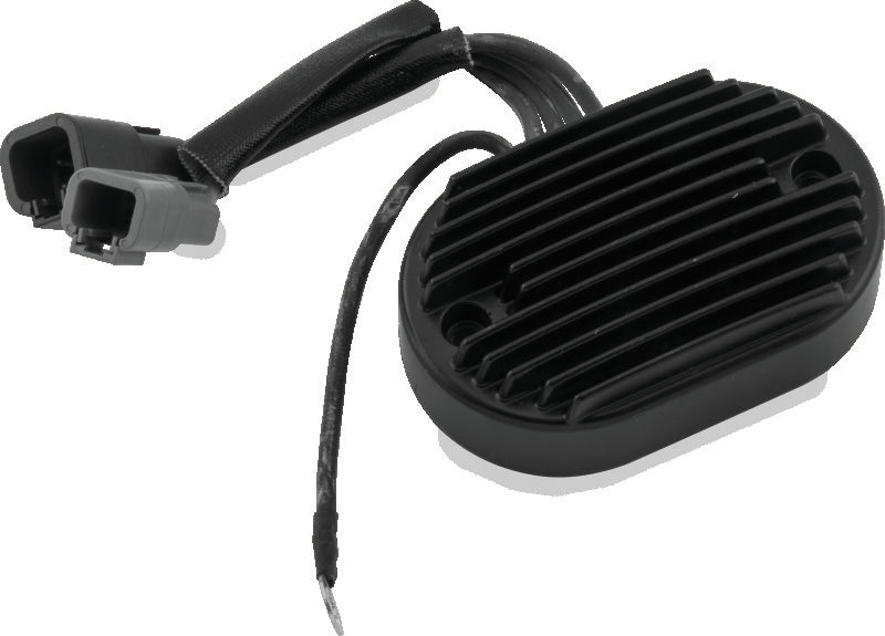 Twin Power 2007 FXST FLST Voltage Regulator Black Replaces H-D 74540-07 40 Amp Voltage Regulators TwinPower