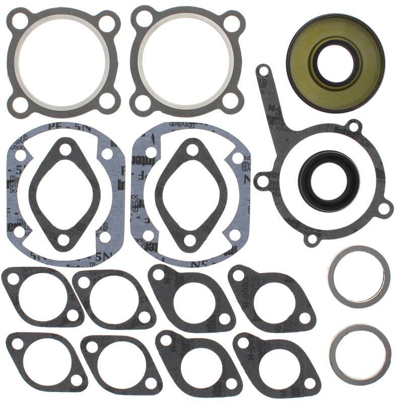 Vertex Gaskets 1971 Yamaha SS433 Complete Gasket Kit w/ Oil Seals Engine Hardware Vertex Pistons