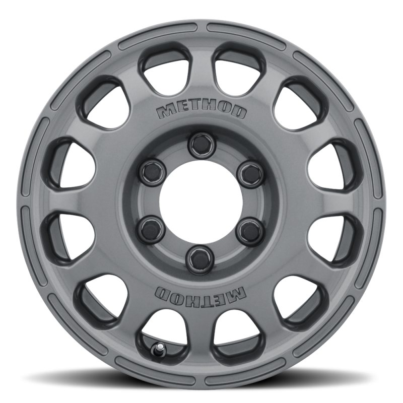 Method MR107 16x7 +45mm Offset 6x5.5 102mm CB Gloss Titanium Wheel Wheels - Cast Method Wheels
