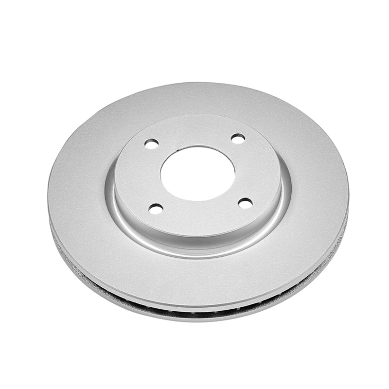 Power Stop 09-14 Nissan Cube Front Evolution Geomet Coated Rotor Brake Rotors - OE - Cryo PowerStop