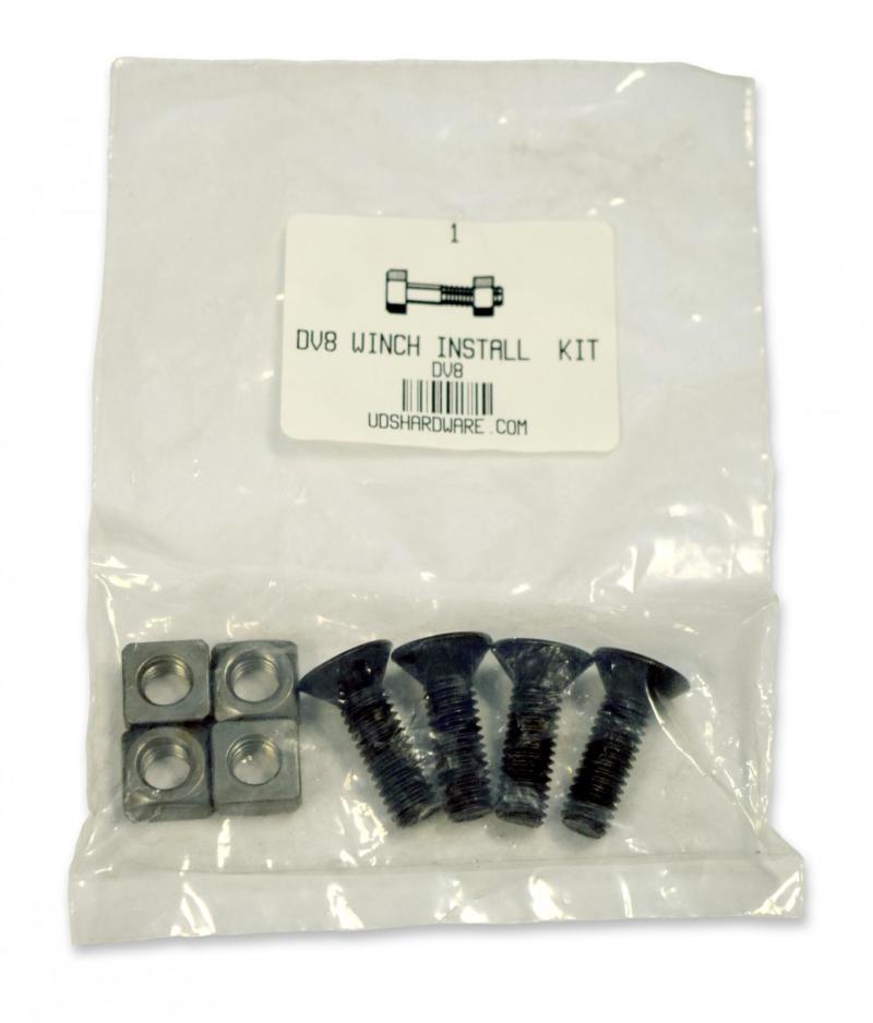 DV8 Offroad Winch Mounting Kit for DV8 12K Winches Used w/ Winch Plates Winch Accessories DV8 Offroad