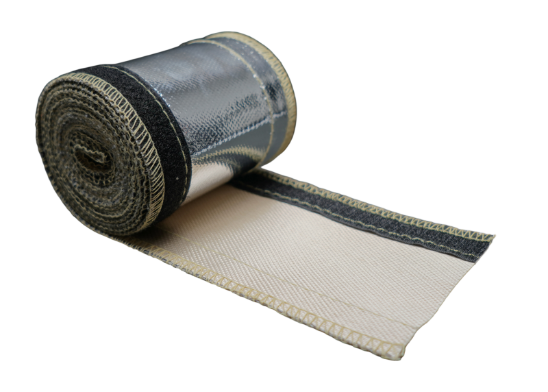 DeatschWerks 20ft Reflective Heat Protection Sleeving for -8 AN Hose Thermal Sleeves DeatschWerks