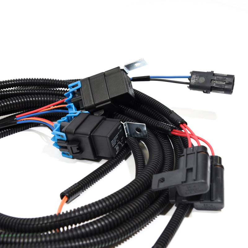 VMP Performance 11-14 Coyote 5.0L Heat Exchanger Fan/Pump Harness - Dual Relay Cooling Packages VMP Performance