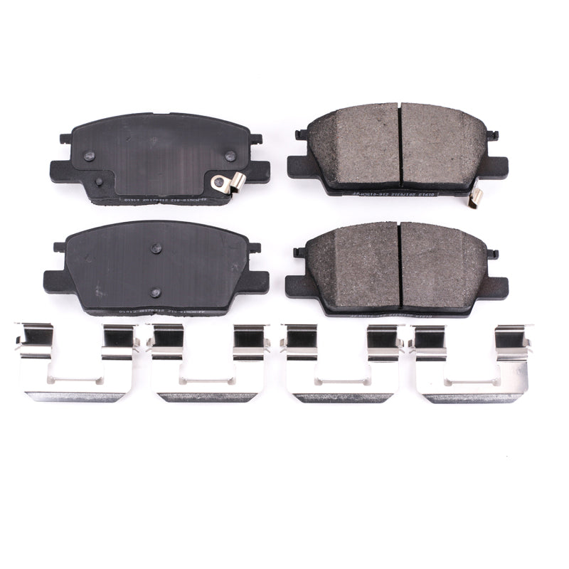 Power Stop 2021 GMC Terrain Front Z17 Evo Ceramic Brake Pads w/Hardware Brake Pads - OE PowerStop