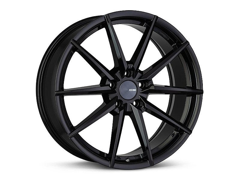 Enkei Hornet 17x7.5 5x100 45mm Offset 72.6mm Bore Gloss Black Wheel Wheels - Cast Enkei