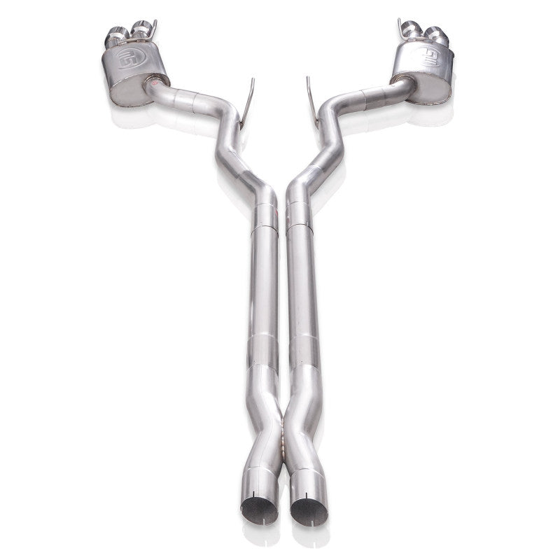 Stainless Works 18+ Ford Mustang GT Redline X-Pipe Performance Connect Cat-Back Exhaust Catback Stainless Works