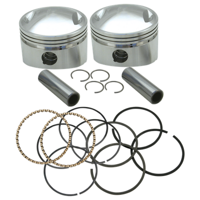 S&S Cycle 36-84 BT 3-5/8in Piston Set - .010in Piston Sets - Powersports S&S Cycle