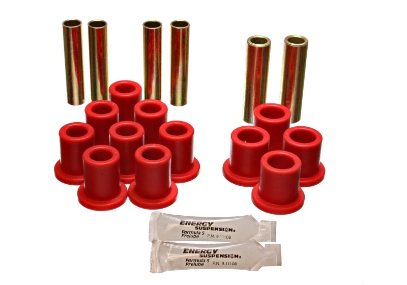 Energy Suspension Spring Bushings - Red Bushing Kits Energy Suspension