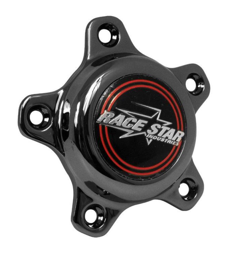 Race Star 5 Lug Cap Short Plastic Dark Star (incl. Medallion & Screws) Lug Nuts Race Star
