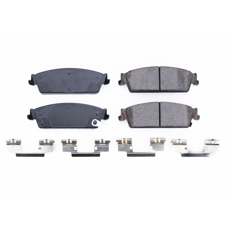 Power Stop 99-00 Cadillac Escalade Rear Z17 Evolution Ceramic Brake Pads w/Hardware Brake Pads - OE PowerStop