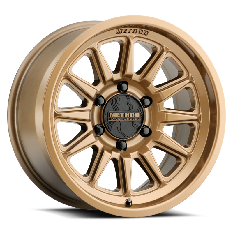 Method MR323 - 17x8.5 / 6x5.5 / ET 25 / 106.25 CB - Gloss Bronze Wheels - Cast Method Wheels