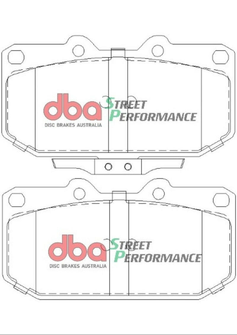 DBA 06-07 Subaru WRX SP500 Front Brake Pads Brake Pads - Performance DBA