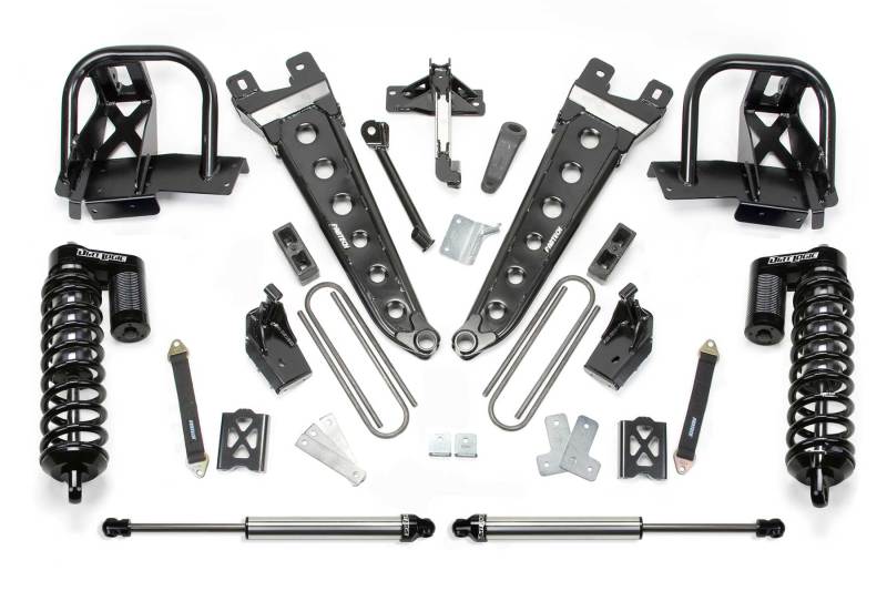 Fabtech 05-07 Ford F250 4WD w/o Factory Overload 6in Rad Arm Sys w/Dlss 4.0 C/O& Rr Dlss Lift Kits Fabtech