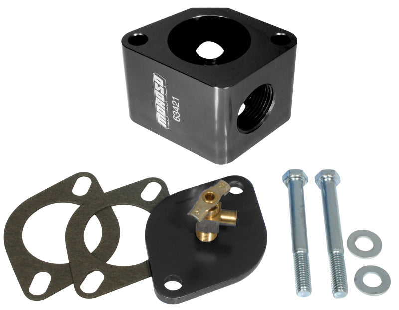 Moroso Chevrolet Waterneck Bleeder Kit - Billet Aluminum Hardware Kits - Other Moroso
