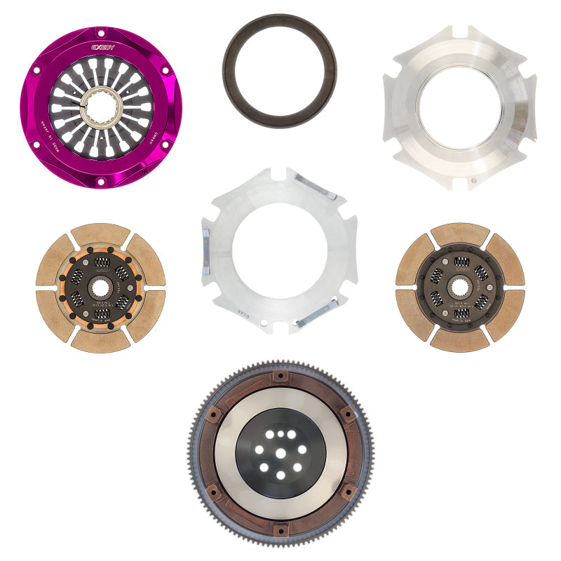 Exedy 1996-2006 Mitsubishi Lancer Evolution L4 Hyper Twin Cerametallic Clutch Sprung Clutch Kits - Multi Exedy