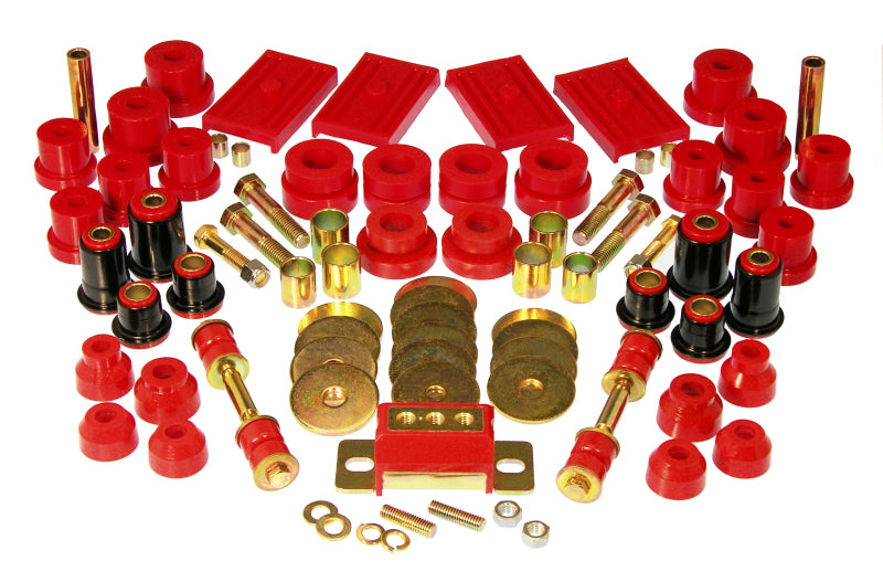Prothane 67-69 Chevy Camaro / Nova w/ Multi Total Kit - Red Bushings - Full Vehicle Kits Prothane