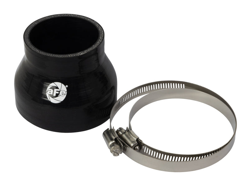 aFe POWER Universal Products Coupler Kit (3-1/2 x 2-1/2)in ID x 3in L - Black Air Intake Components aFe