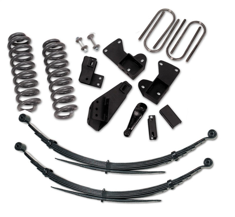 Tuff Country 81-96 Ford Bronco 4x4 4in Lift Kit with Rear Leaf Springs (No Shocks) Lift Kits Tuff Country