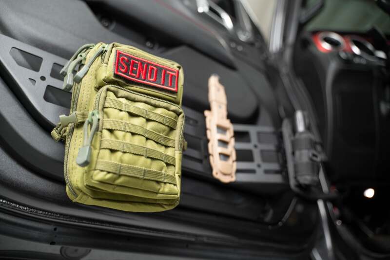 DV8 Offroad 18-20 Jeep Wrangler (JL)/Gladiator (JT) Front Door Pocket Molle Panels Exterior Trim DV8 Offroad