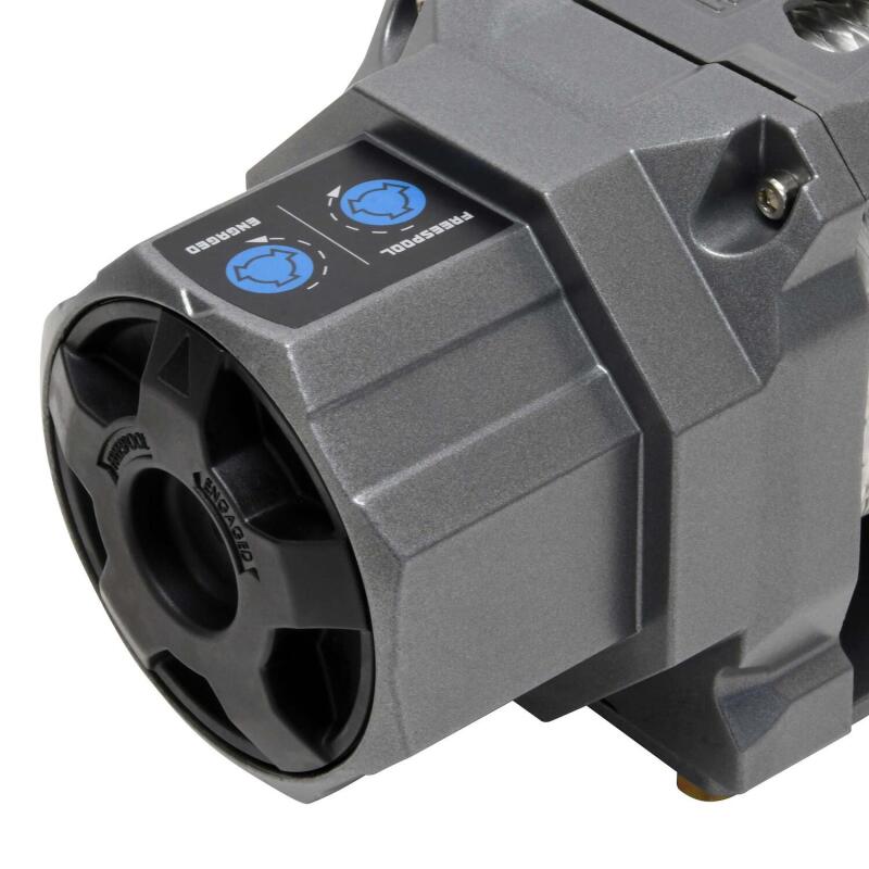 Superwinch 4500 LBS 12V DC 1/4in x 40ft Synthetic Rope Hawse Fairlead SP 45SR Winch Winches Superwinch