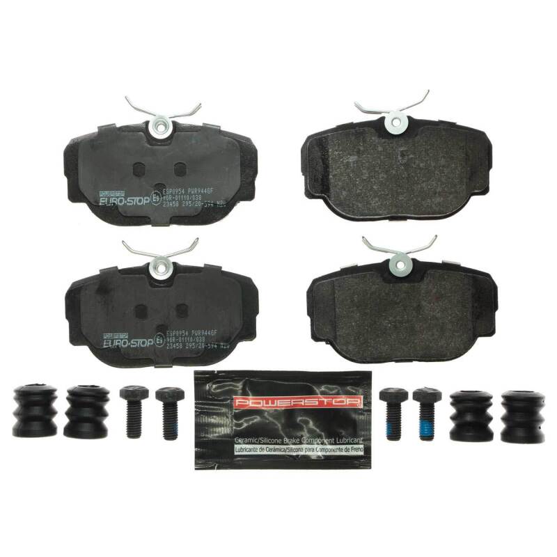 Power Stop 99-04 Land Rover Discovery Euro-Stop ECE-R90 Front or Rear Brake Pads Brake Pads - OE PowerStop