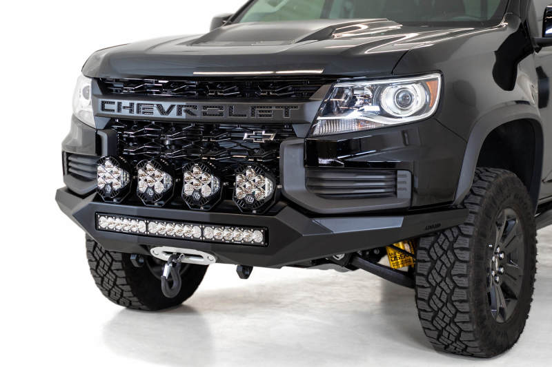 Addictive Desert Designs 2021 Chevy Colorado ZR2 Stealth Fighter Front Bumper Bumpers - Steel Addictive Desert Designs