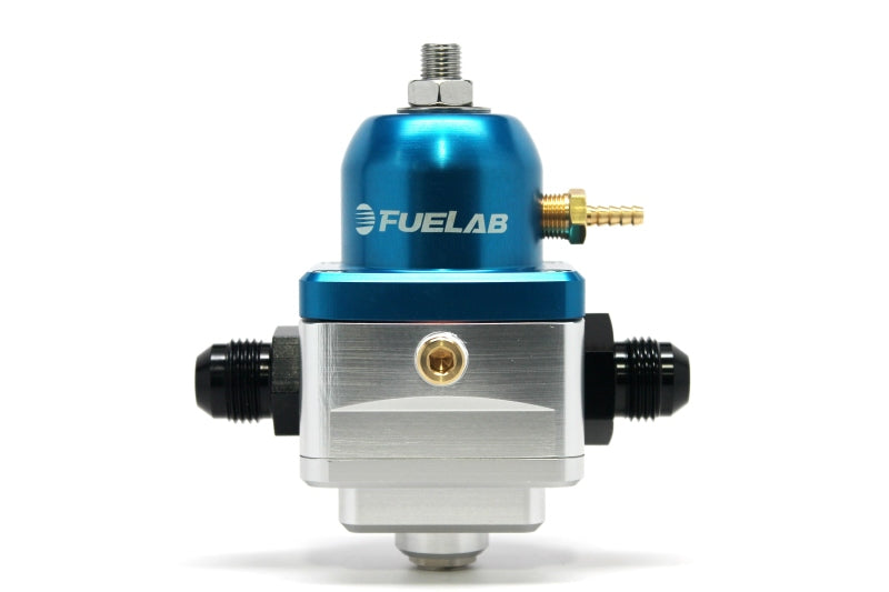 Fuelab 529 Electronic EFI Adjustable FPR (1) -8AN In (1) -8AN Return - Blue Fuel Pressure Regulators Fuelab