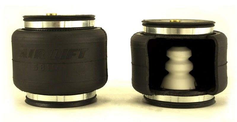 Air Lift Replacement Air Spring - Loadlifter 5000 Ultimate Bellows Type w/ internal Jounce Bumper Air Springs Air Lift