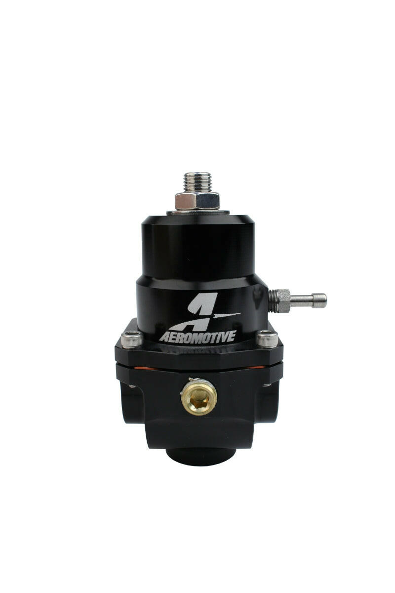 Aeromotive Adjustable Regulator - 3-15PSI - .313 Valve - (2) -08 Inlets/ -08 Return Fuel Pressure Regulators Aeromotive