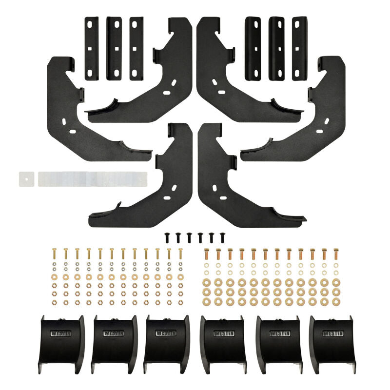 Westin 15-25 Ford F-150 SuperCrew / 17-25 F-250/350 CC AT6 Running Boards - Black Running Boards Westin