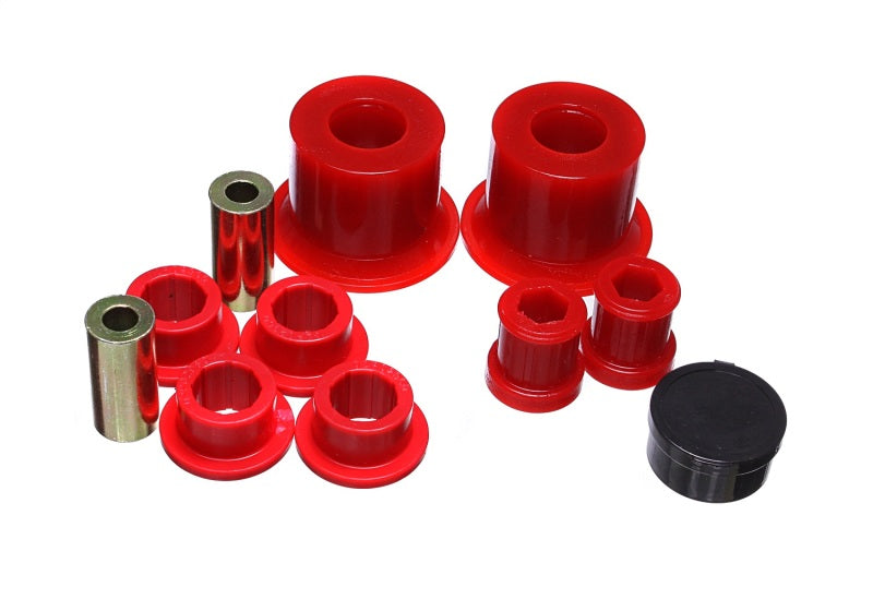 Energy Suspension 05-14 VW Jetta (Base) / 06-09 VW GTI Front Control Arm Bushing Set - Red Bushing Kits Energy Suspension