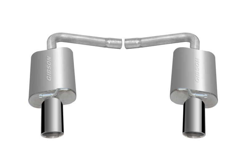 Gibson 11-18 Ford Explorer Base 3.5L 2.25in Axle-Back Dual Exhaust - Stainless Axle Back Gibson