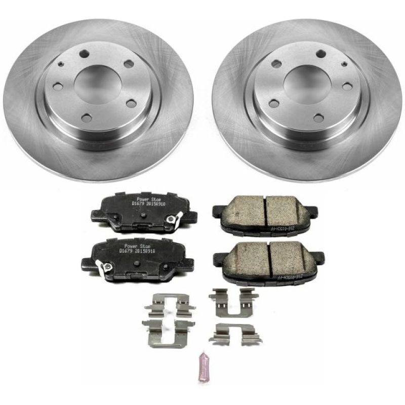 Power Stop 14-15 Mazda 6 Rear Autospecialty Brake Kit Brake Kits - OE PowerStop