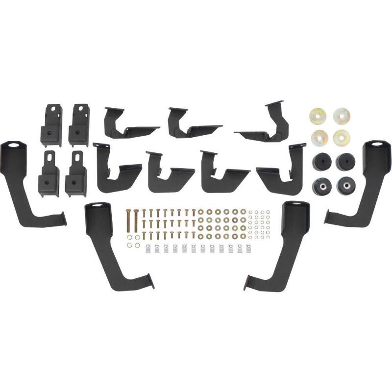 Westin/HDX 07-18 Chevrolet Silverado 2500 6.5ft Drop Wheel to Wheel Nerf Step Bars - Textured Black Nerf Bars Westin