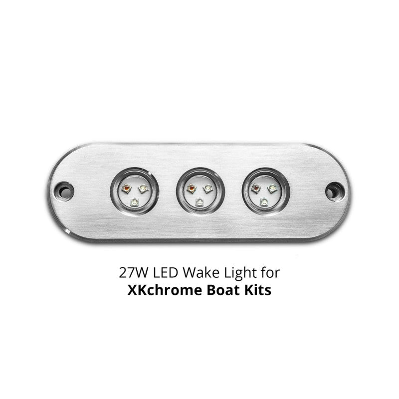 XK Glow Surface Mount Marine IP 68 Underwater Light 27W Light Accessories and Wiring XKGLOW