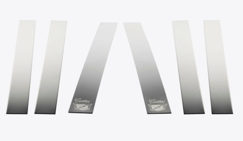 Putco 15-20 Cadillac Escalade - 6pcs - SS Pillar Posts Exterior Trim Putco